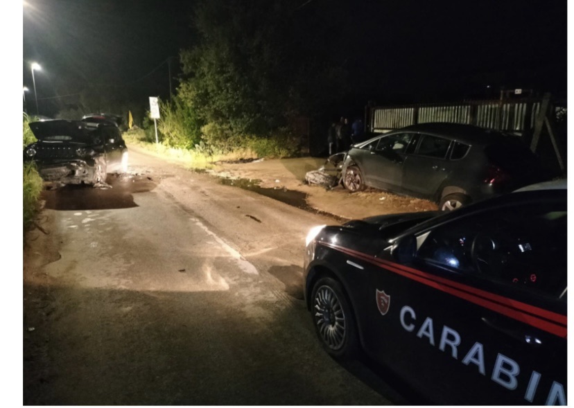 Incidente stradale a Fondi Vi