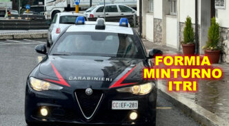 Minturnese di Formia Arrestato