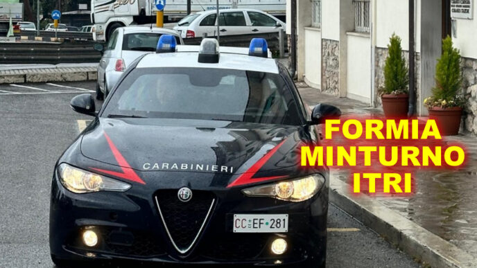 Minturnese Di Formia Arrestato