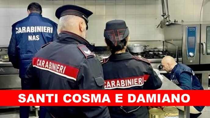 NAS Carabinieri in azione a Sa