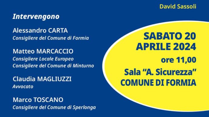 Seminario a Formia Focus sull