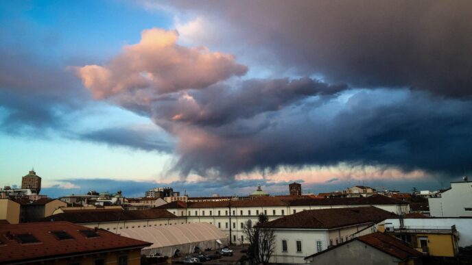 Meteo Italia tra maltempo e c