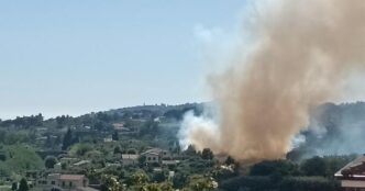 Incendio a Velletri Momenti d