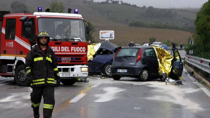 Incidente mortale a Palermo d