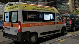 Incidente stradale a Lavinio