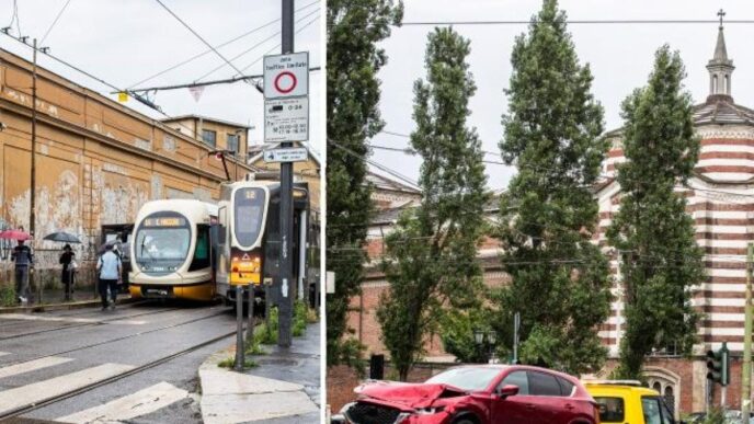 Incidente Stradale A Milano A