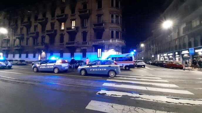 Incidente stradale a Milano g