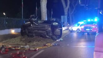 Incidente Stradale Sulla Via A