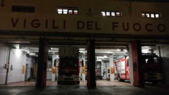 Emergenza vigili del fuoco a R