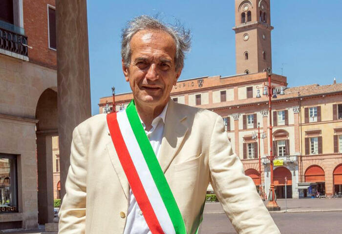 Il sindaco di Forli Gian Luca