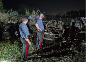 Incendio A Formia Fiamme Dist