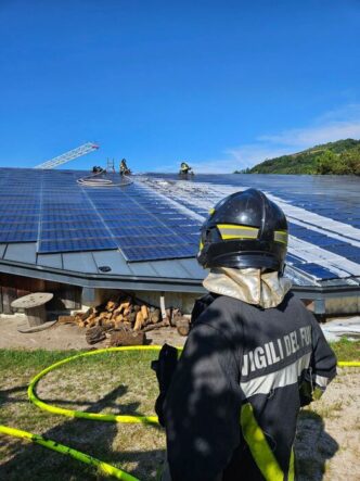 Incendio A Gardolo Di Mezzo V