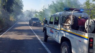 Incendio Devastante A Castel R