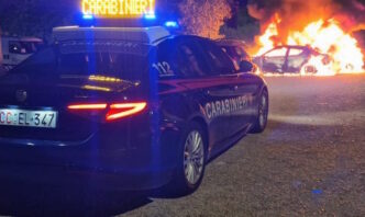 Incendio Notturno A Latina Du