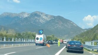 Incidente stradale sullautost