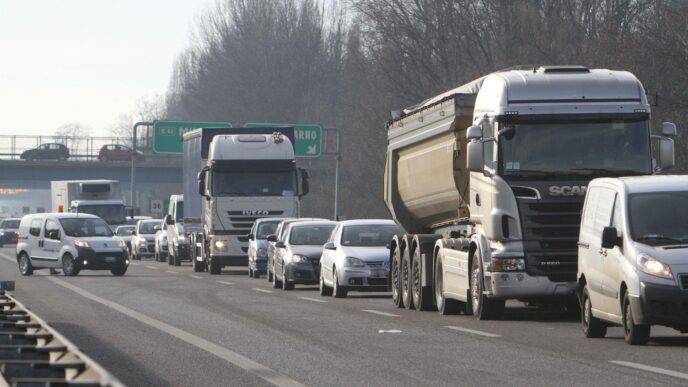 Incidente sullA1 Milano Napol 1