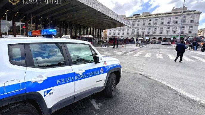 Intervento della Polizia Local 1