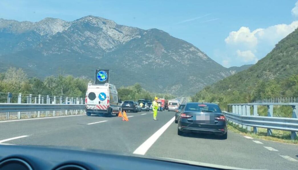 Maxi Incidente Sullautostrada