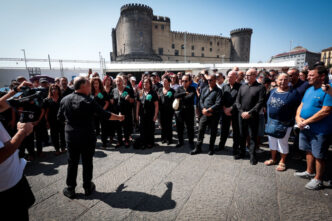 Napoli ricorda Giogio un anno