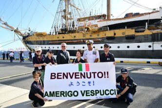 Nave Amerigo Vespucci Il veli