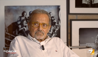 Oliviero Toscani e Luca Telese