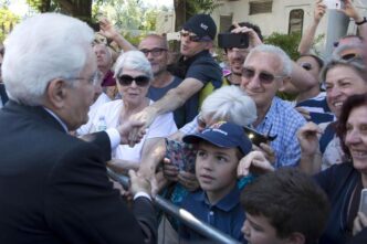 Sergio Mattarella rientra a Ro