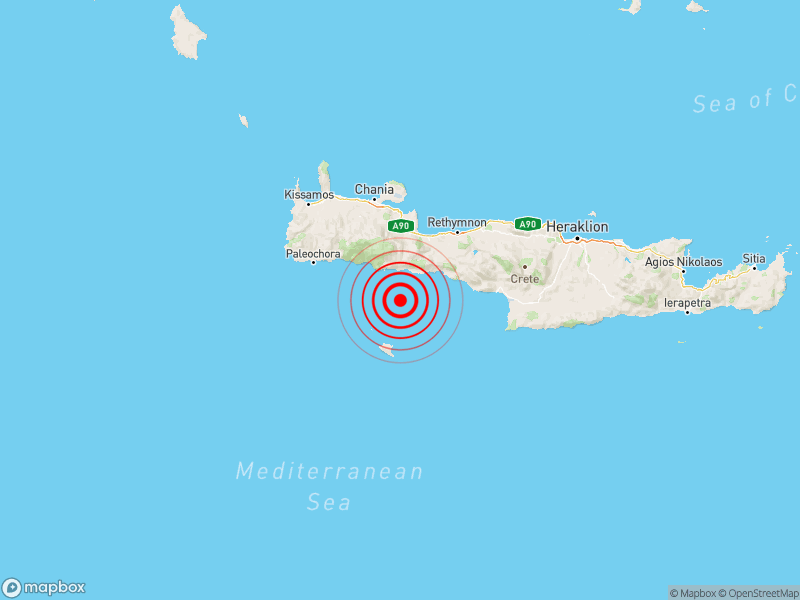 Terremoto di magnitudo 5.2 col