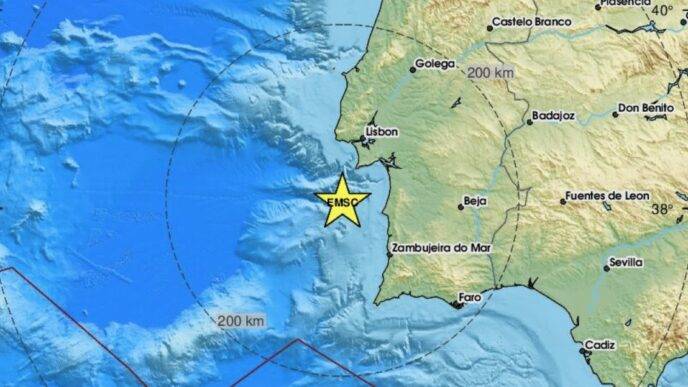 Terremoto di magnitudo 5.4 col