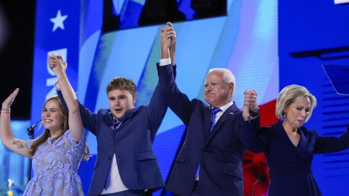 Tim Walz Accetta La Candidatur