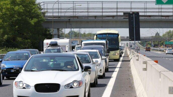 Traffico Intenso Nel Weekend