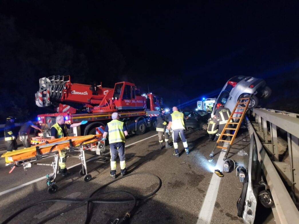 Tragico incidente stradale a G 1