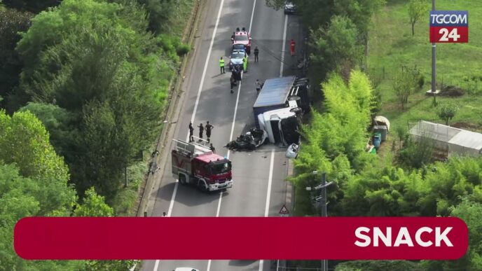 Tragico Incidente Stradale Sul 1