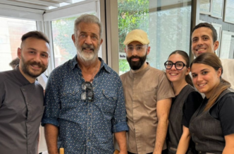 22Mel Gibson in Italia per Res