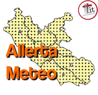 Allerta meteo in Lazio tempor