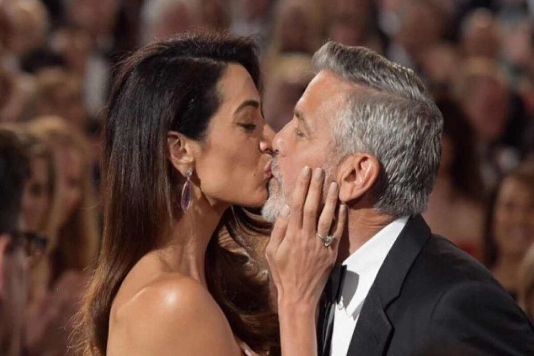 George Clooney E Amal, La (Rarissima) Foto Con I Figli