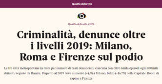 Aumento Dei Reati Nel 2023 Mi