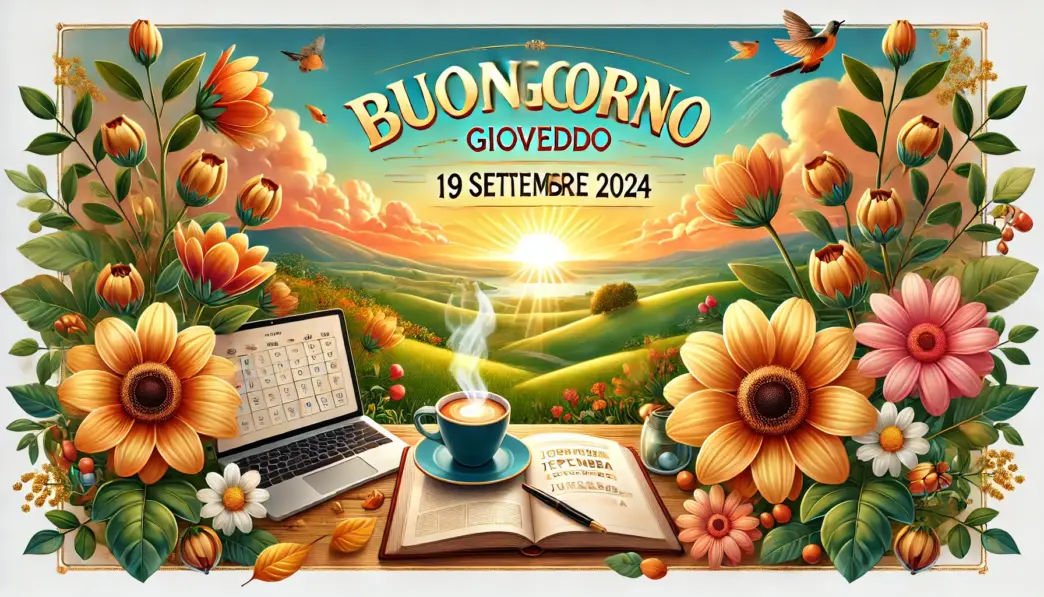 Buongiorno 19 Settembre 2024 Gaeta.it