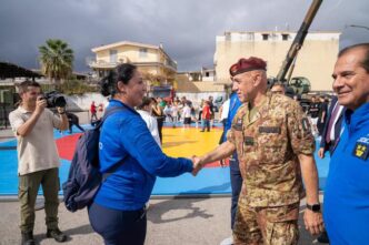 Caivano Ospita Esercito Spo