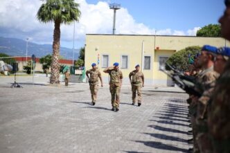 Cambio Della Guardia Al Reggim