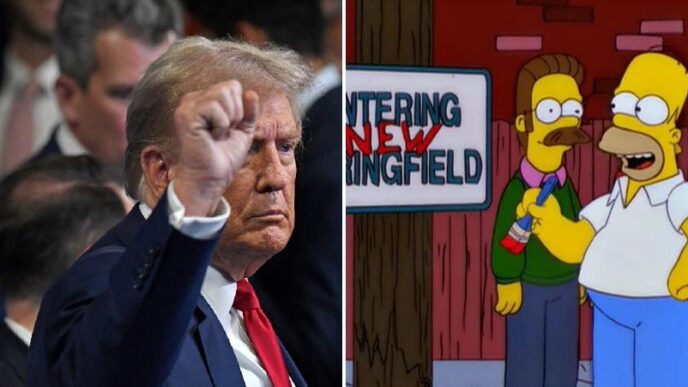 Donald Trump E I Simpson Le B