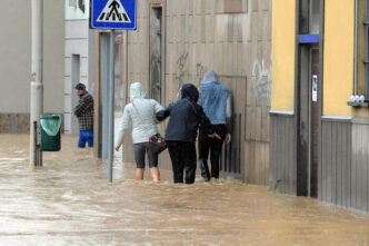 Emergenza a Milano il fiume S