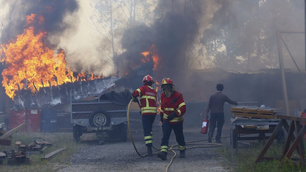 Emergenza incendi in Portogall