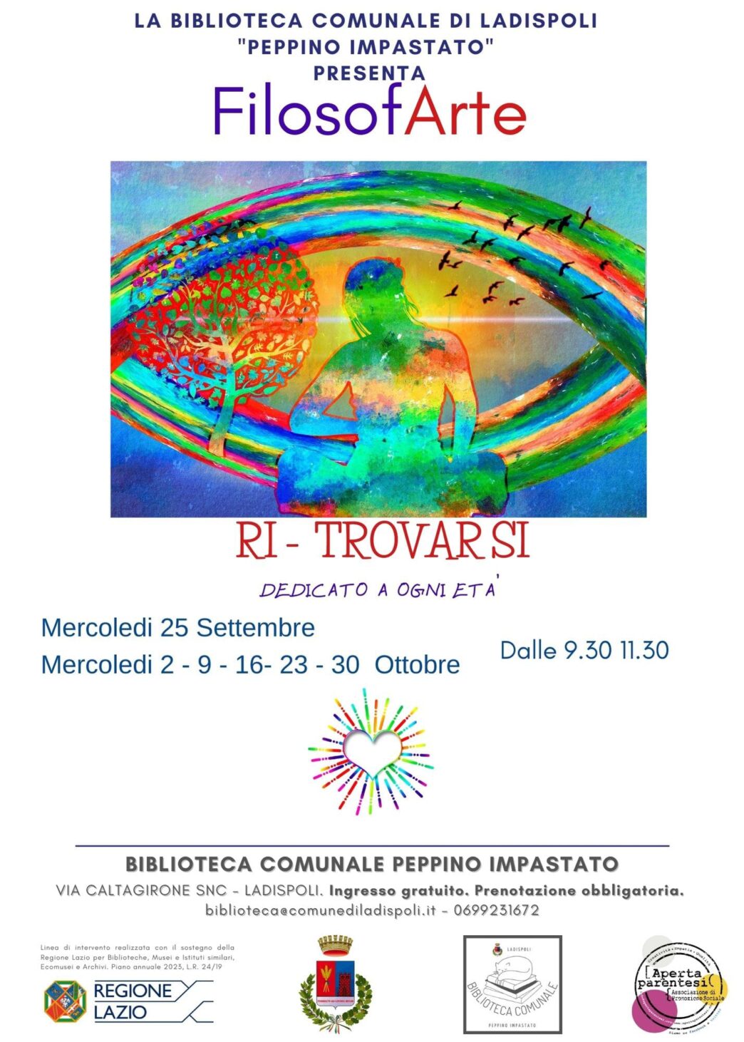 Filosofarte Torna In Bibliotec