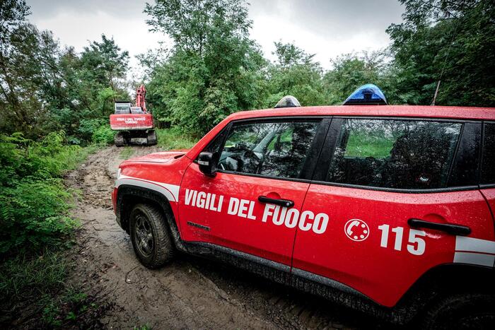 Foggia un vigile del fuoco di