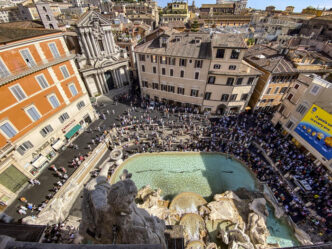 Fontana di Trevi il sindaco G 2