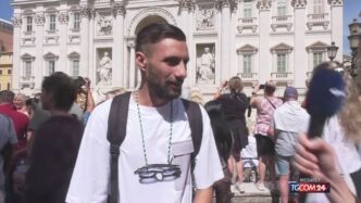 Fontana di Trevi il sindaco G 3