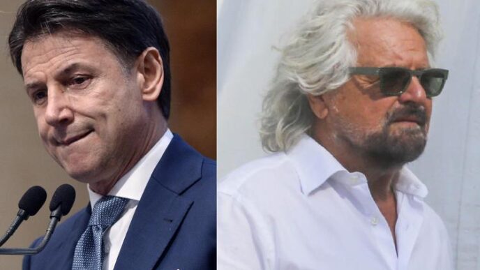 Giuseppe Conte E Beppe Grillo