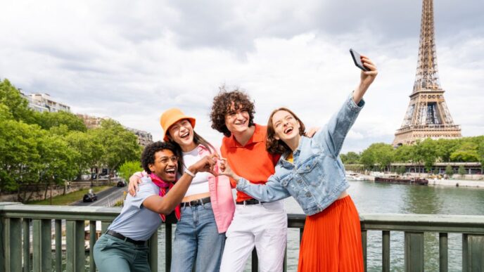 Il turismo dei selfie un alle