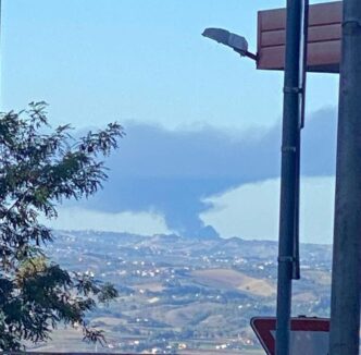 Incendio devastante alla Kemip