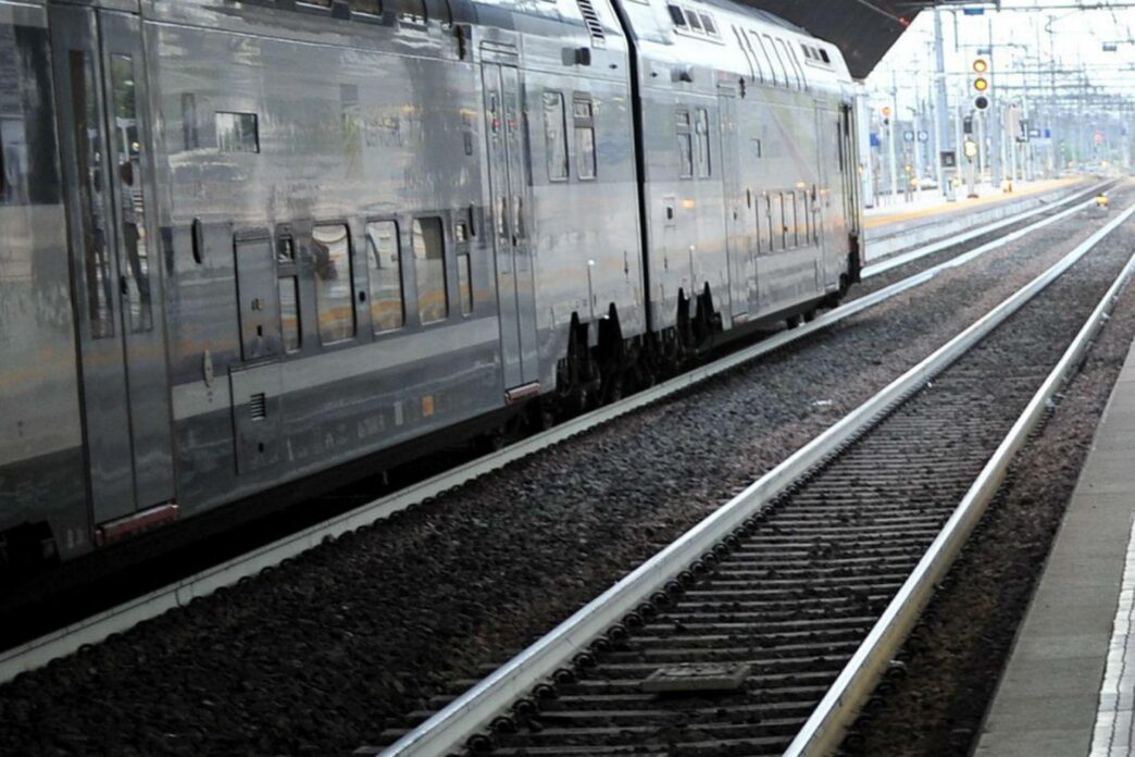 Incendio Su Un Treno Regionale